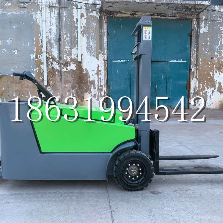 敦煌市小型电动叉车1吨2吨步行站驾式电瓶堆高充电装卸车液压升降车铲车